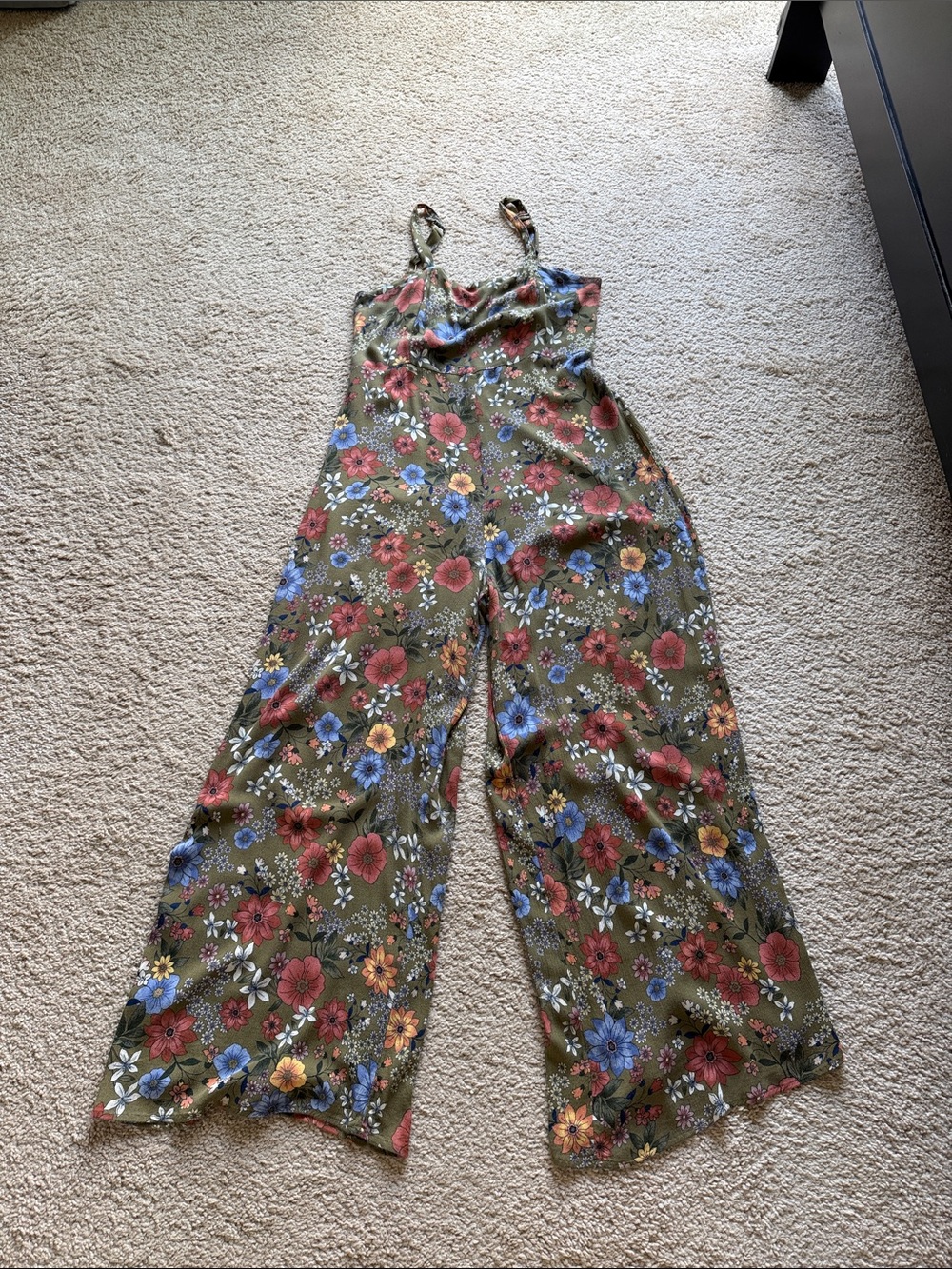 O’Neill green floral boho jumper
